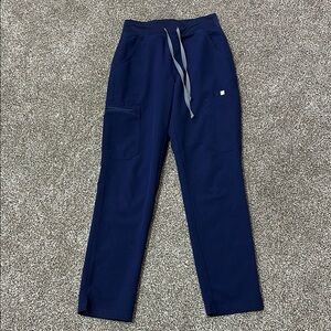 Figs Yola skinny scrub pants navy women’s XS